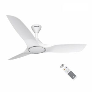 Havells Stealth Air BLDC 1200mm Ceiling Fan| Upto 55% Energy Saving| Silent & Premium| 5 stars Rating| 100% Copper Motor| RF Remote, Memory Backup, Timer|