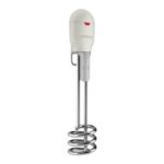 Havells Plastic Zeta 1000 Watt Immersion Heater | ISI Mark Heavy Duty 3 Pin Moulded Plug, Touch Protection Cover |Waterproof, Heating Indicator, Nickel Plating, Warranty: 2 Year Comprehensive