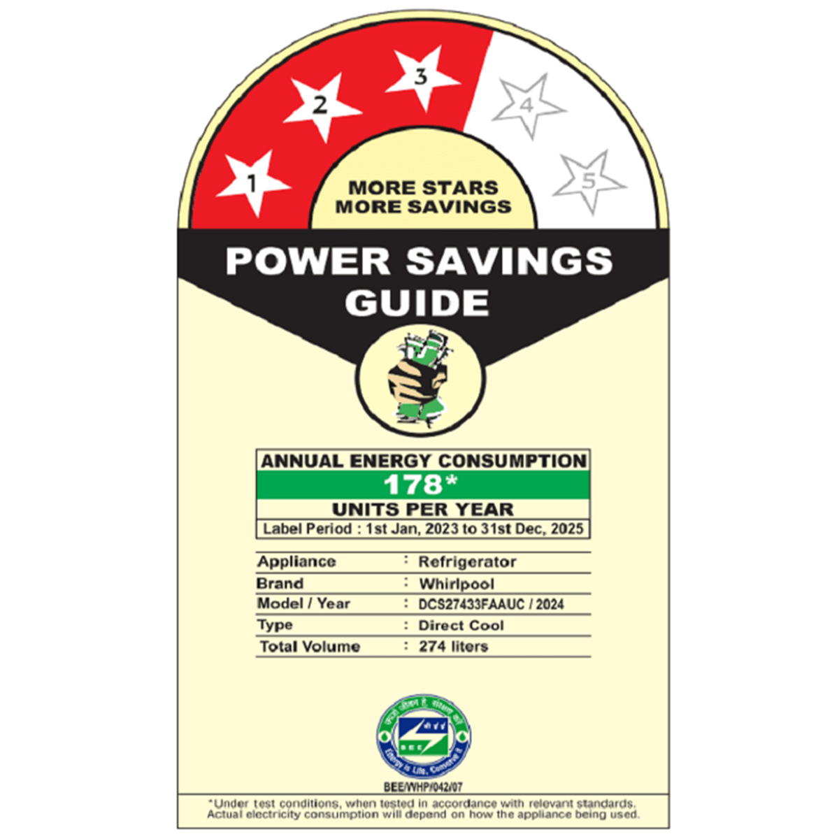 Icemagic Pro Plus 274L 3 Star Single-Door Refrigerator - Flume 4