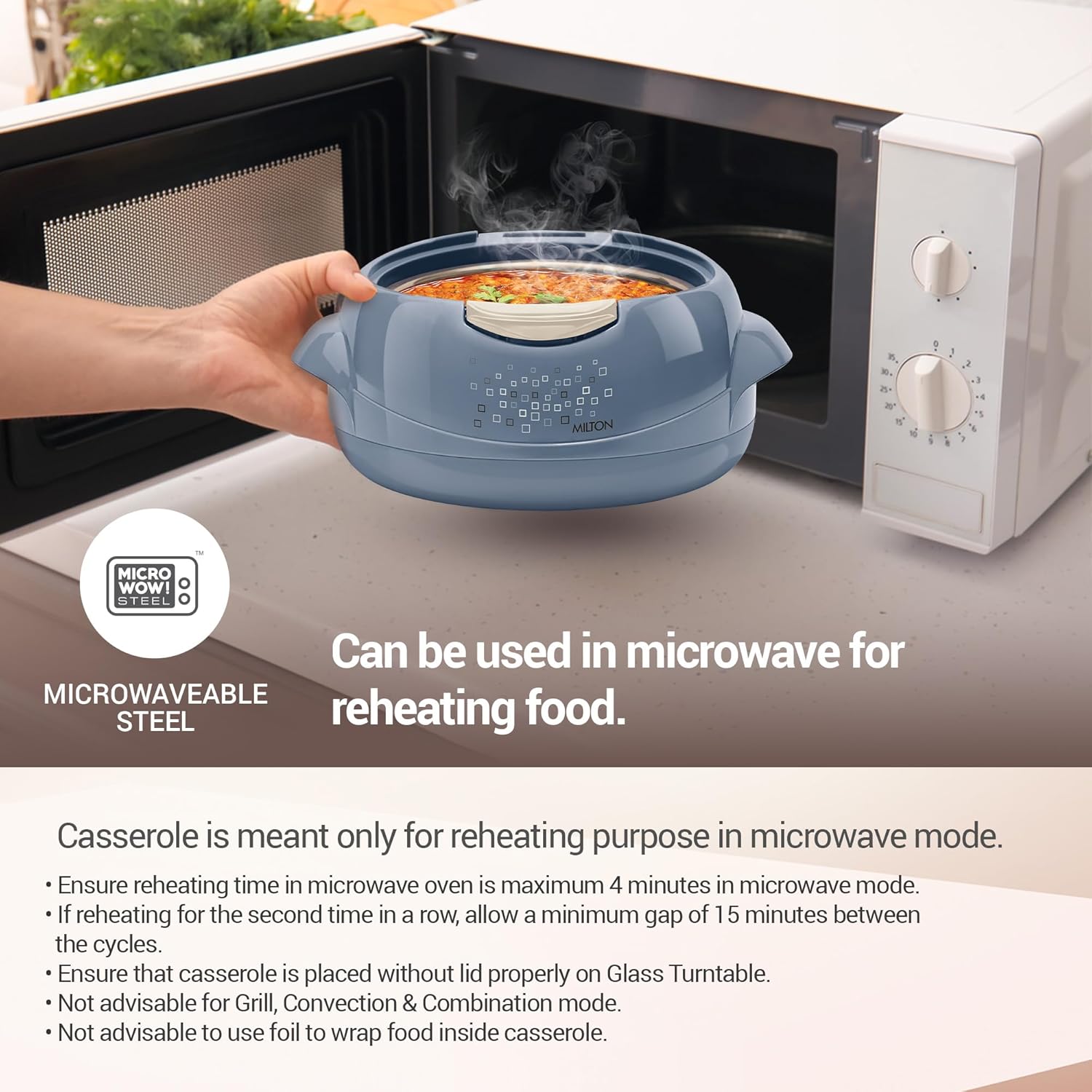 MILTON Microwow One Touch 1000 1