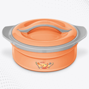 MILTON Zenith 2500 Insulated Inner Stainless Steel Casserole, 2460 ml, Peach