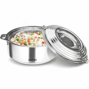 Milton Galaxia 3500 Stainless Steel Casserole, 3.3 litres, Silver