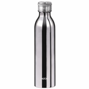 Milton Glitz 750 Thermosteel 24 Hours Hot and Cold Water Bottle, 710 ml, Silver