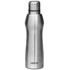 Milton Verve 1000 Thermosteel 24 Hours Hot and Cold Water Bottle, 960 ml, Silver