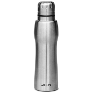 Milton Verve 800 Thermosteel 24 Hours Hot and Cold Water Bottle, 750 ml, Silver