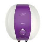 V-Guard Pebble Pro 10 L Steel inner tank with glass-lined AC (anti-corrosion) coating, White