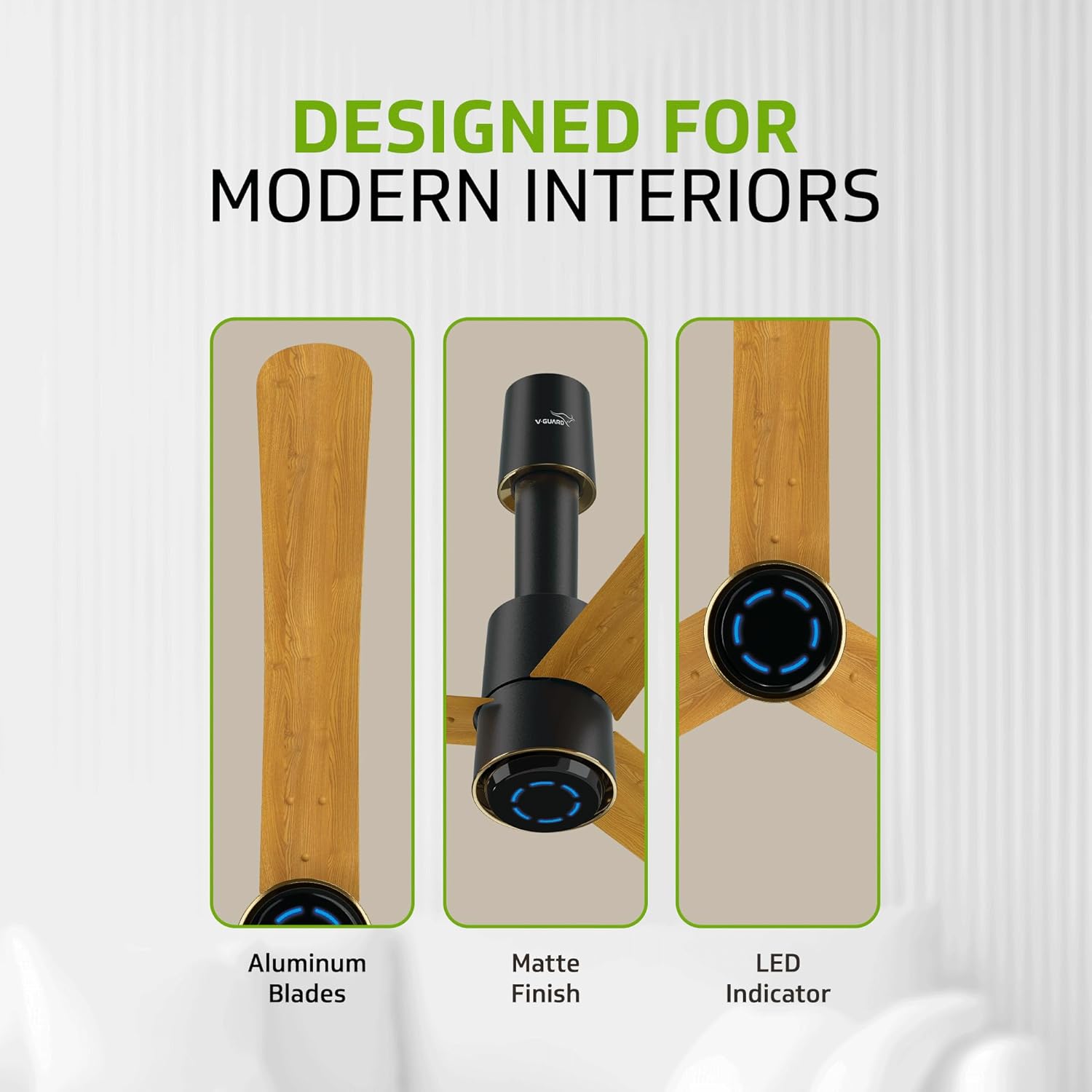 V-GUARD FAN INSIGH-G CHOCO BROWN GOLD1200MM 5