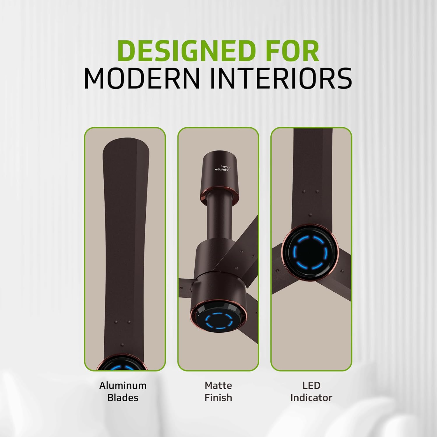 V-GUARD FAN INSIGH-G ELEGANCE BROWN MATTE 1200MM 5