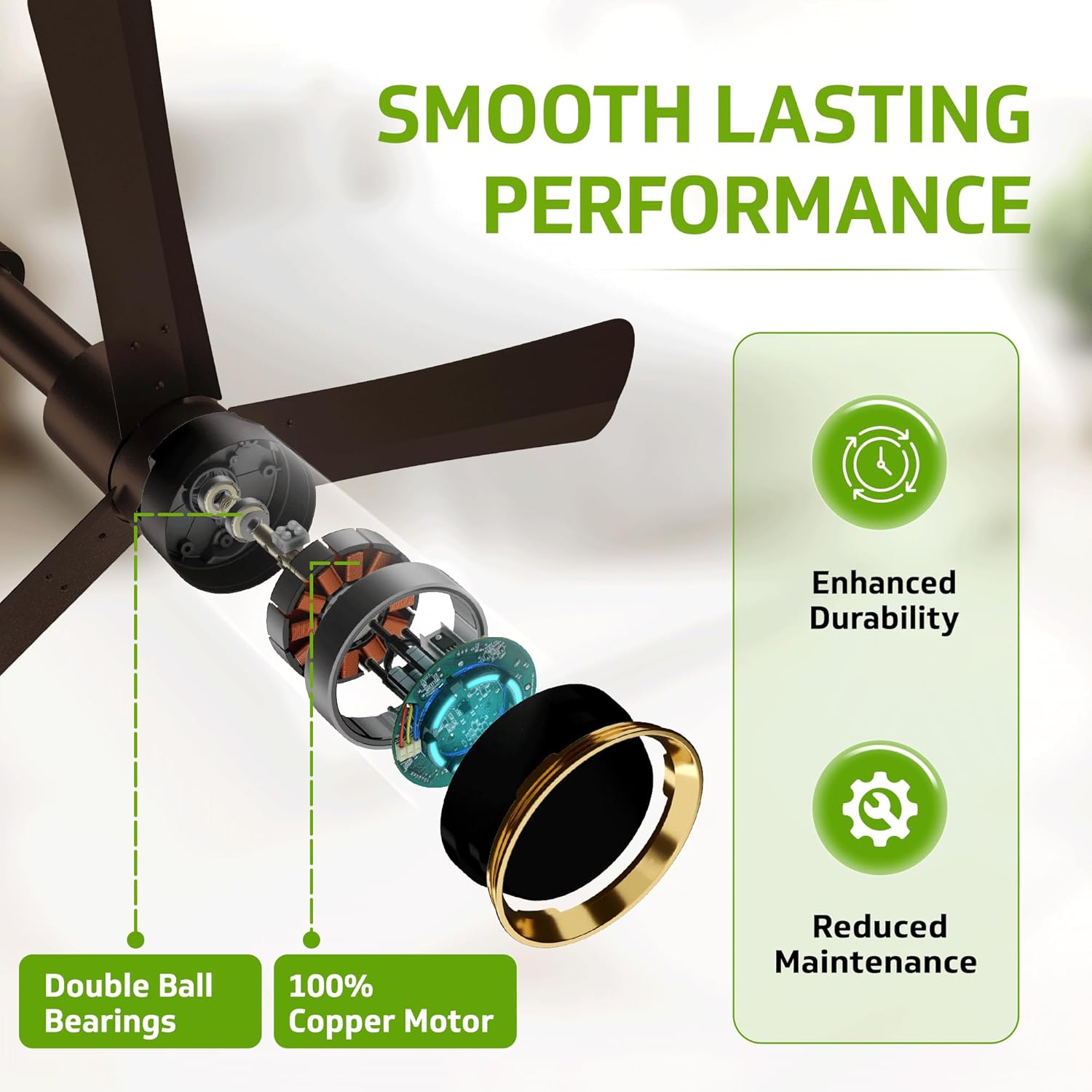 V-GUARD FAN INSIGH-G ELEGANCE BROWN MATTE 1200MM 6