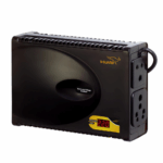 V-Guard Crystal Plus Smart TV Stabilizer with Digital Display for 140 cm (55″) TV + Set Top Box + Home Theatre System/Gaming Console (Working Range: 90-290 VAC; 3 A)