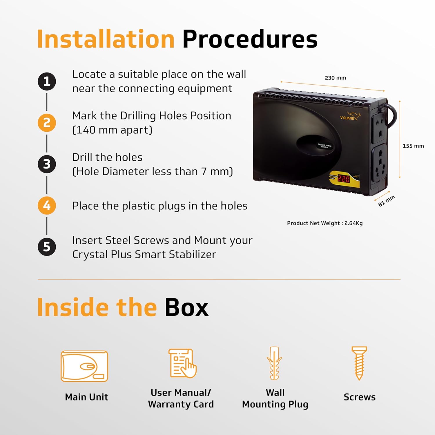 V-Guard Crystal Plus 5