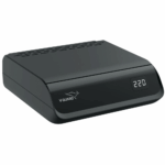 V-Guard Crystal TT 100 Plus TV Stabilizer with Digital Display for 140 cm (55″) TV + Set Top Box + Home Theatre System/Gaming Console (Working Range: 90-290 VAC; 3 A)