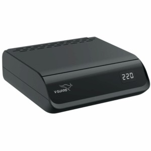 V-Guard Crystal TT 100 Plus TV Stabilizer with Digital Display for 140 cm (55") TV + Set Top Box + Home Theatre System/Gaming Console (Working Range: 90-290 VAC; 3 A)