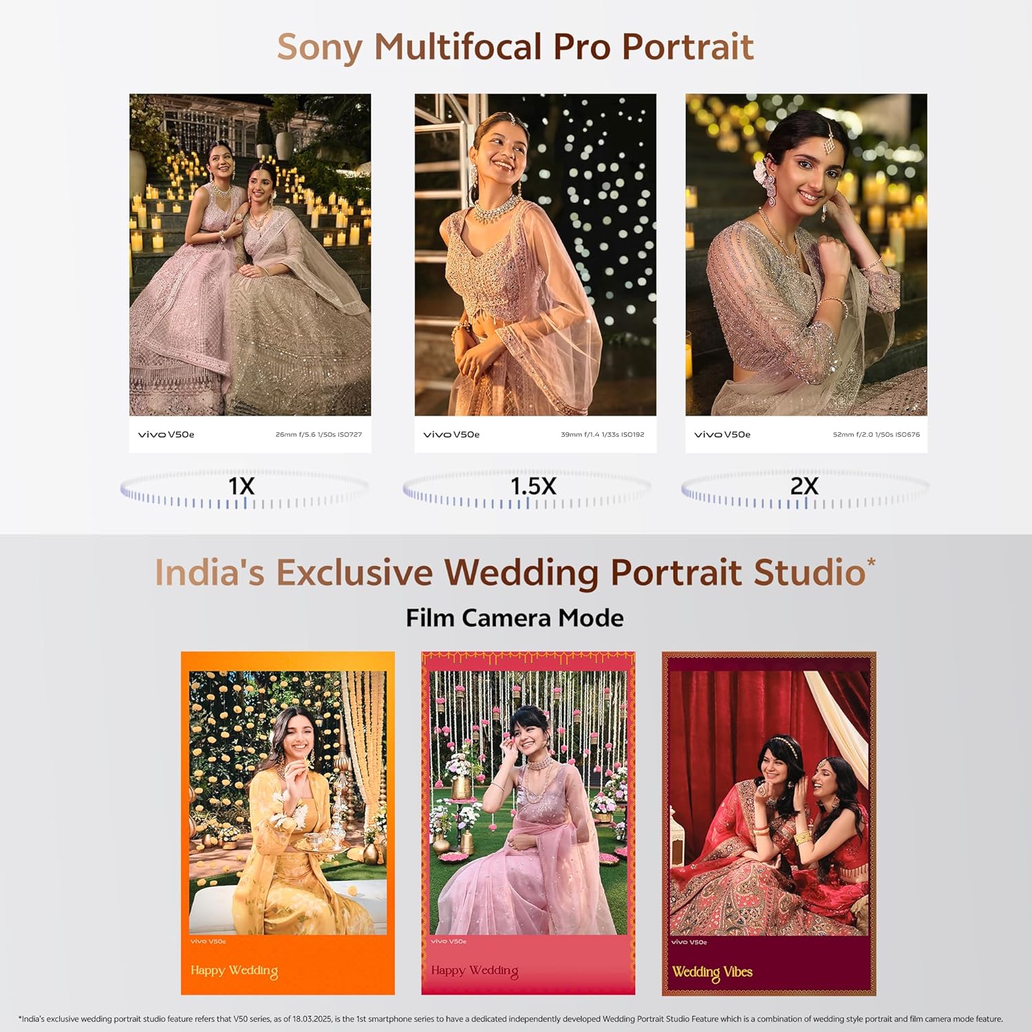 Vivo V50e 5G (Pearl White, 8GB RAM, 256GB Storage) 3