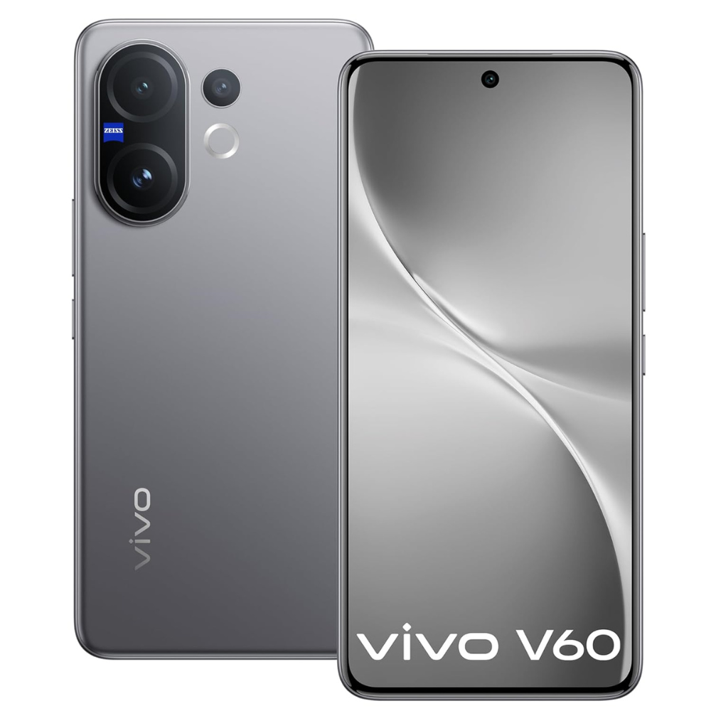 Vivo V60 5G (Mist Gray, 12GB RAM, 256GB Storage)