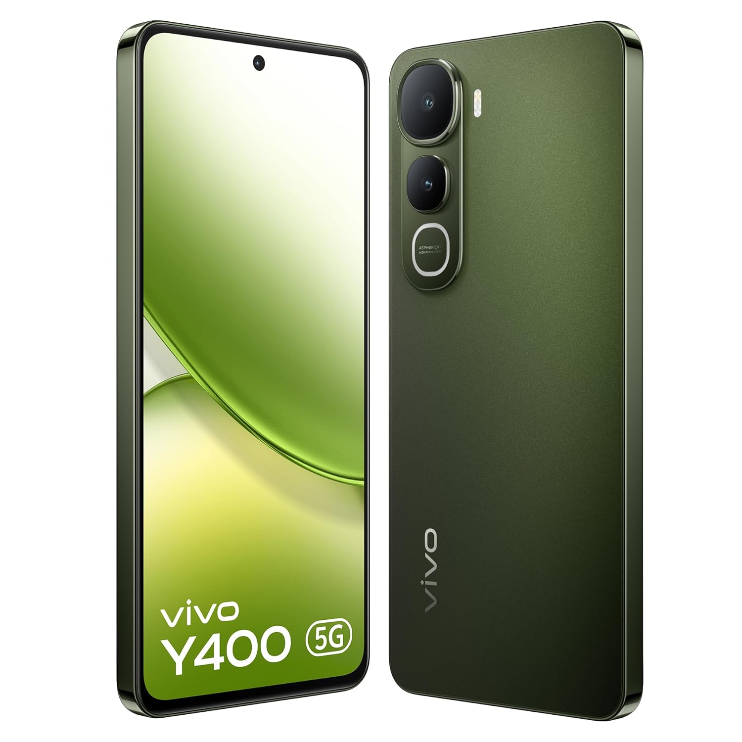Vivo Y400 5G (Olive Green, 8GB RAM, 256GB Storage) 6