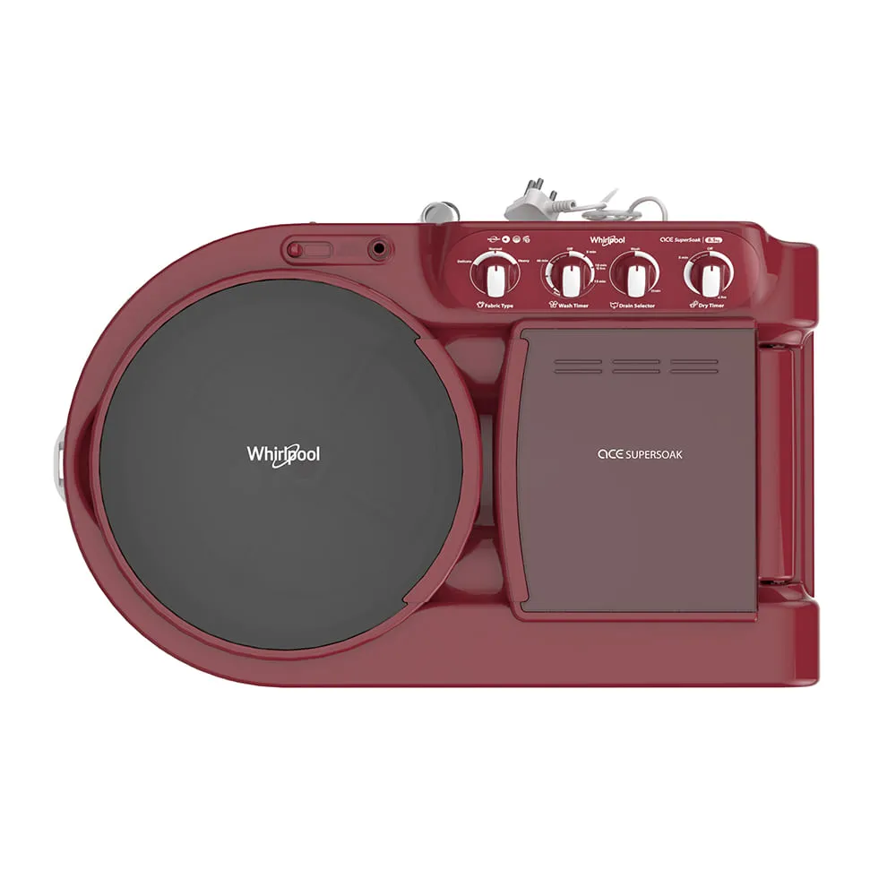 WHIRLPOOL SEMI AUTO ACE 8.0 SUPERSOAK 5YR 2