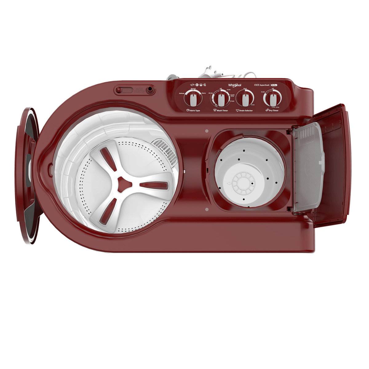 WHIRLPOOL SEMI AUTO ACE 8.0 SUPERSOAK 5YR 3