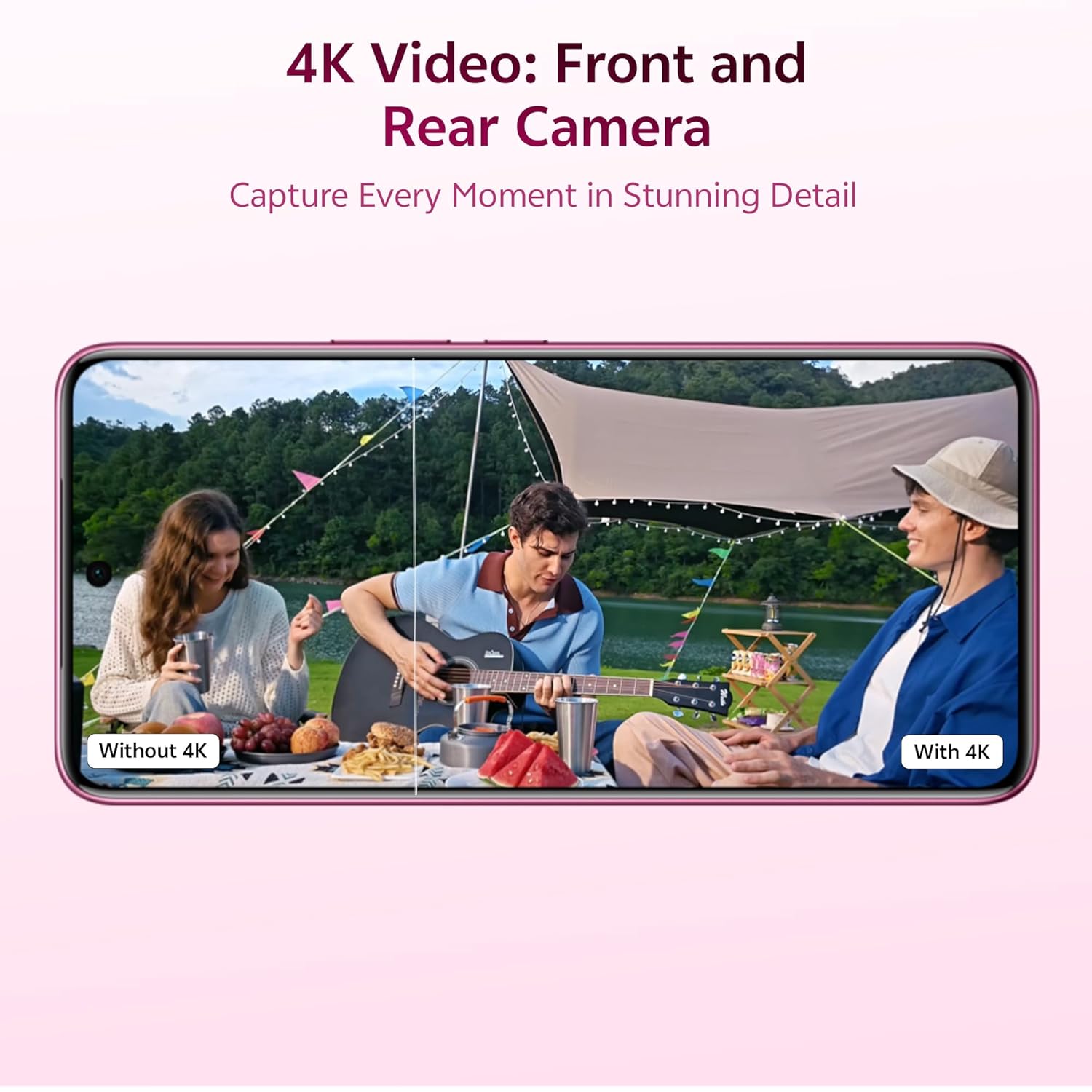 vivo V60e 5G (Elite Purple, 8GB RAM, 128GB Storage) 3