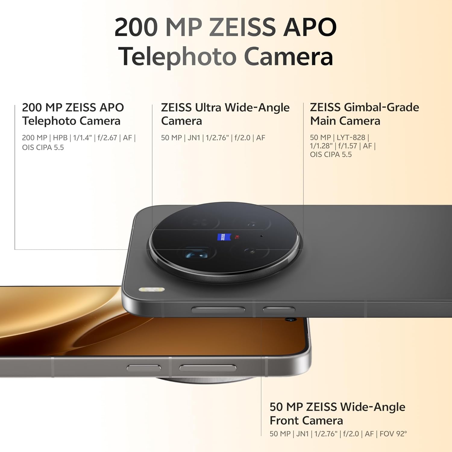 vivo X300 Pro 5G (Elite Black, 16GB RAM, 512GB Storage) 5