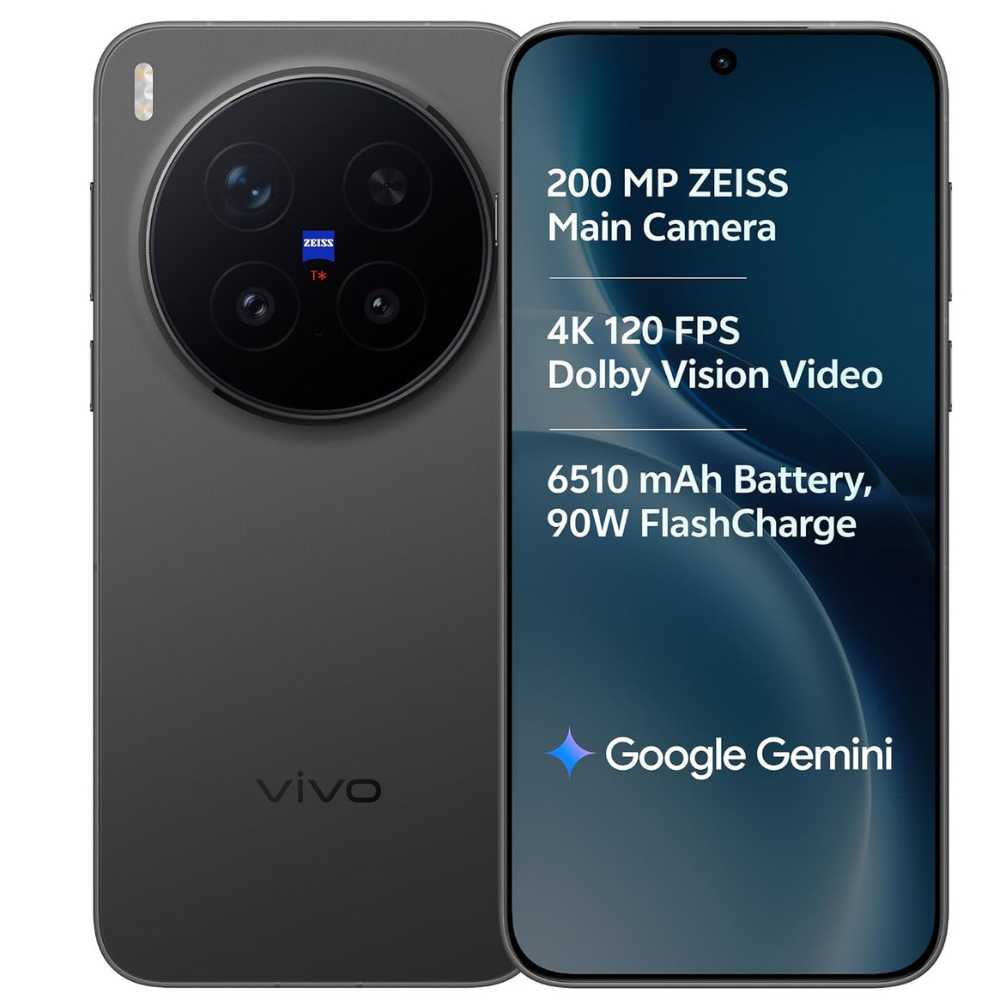 vivo X300 Pro 5G (Elite Black, 16GB RAM, 512GB Storage)