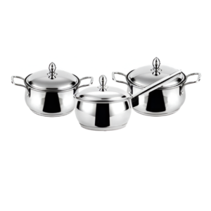 STEELCRAFT AURA COMBO COOKWARE SET OF 3PCS (ACC-7056)