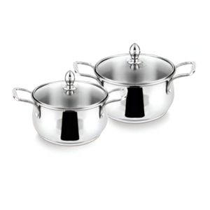 STEELCRAFT ALMORA COMBO COOKWARE SET OF 2PCS (ACC-7065)