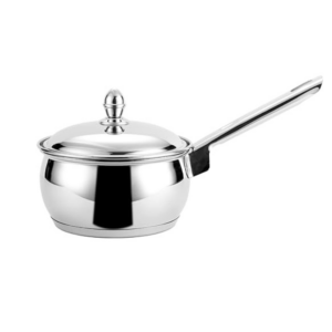 Steelcraft Premium Stainless Steel Aura Saucepan with Steel lid