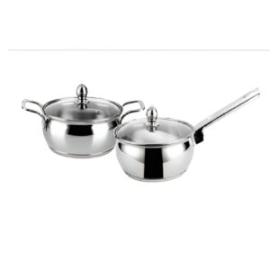 STEELCRAFT BENZ COMBO COOKWARE SET OF 2PCS (BCC-7014)