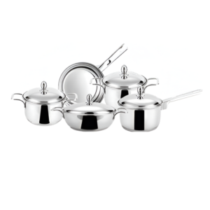 STEELCRAFT CAVIAR COMBO COOKWRE SET OF 5PCS