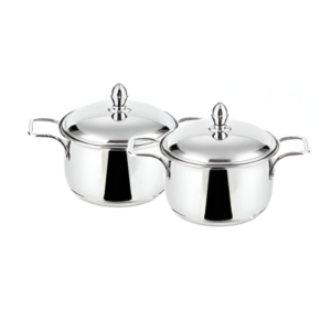STEELCRAFT CAVIAR COMBO COOKWARE SET OF 2PCS