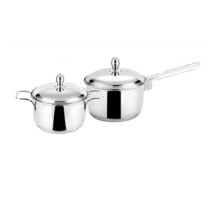 STEELCRAFT CAVIAR COMBO COOKWARE SET OF 2PCS (CCC-7073)