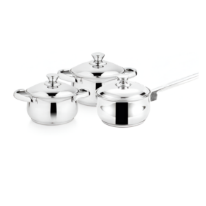 STEELCRAFT EURO COOKWARE SET OF 3PCS (ECC-7039)