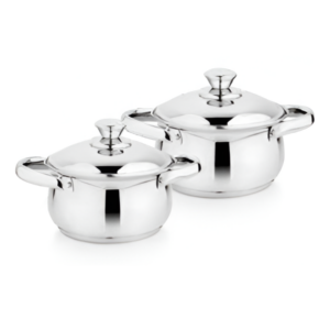 STEELCRAFT EURO COMBO COOKWARE SET OF 2PCS (ECC-7040)
