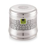 MIRROR ORNATE LOTUS CONTAINER