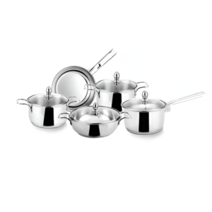 STEELCRAFT RAVEN COMBO COOKWARE SET OF 5PCS (RCC-7076)