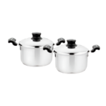 STEELCRAFT SAPPHIRE COMBO COOKWARE SET OF 2PCS (SCC-7022)