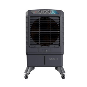 Kenstar MAHA KOOL HC 70 L Desert Air Cooler|Anti-Bacterial Honeycomb Pads|High-Speed Fan|Inverter Ready|50Ft Powerful Air Throw|1-Yr Product Warranty+5-Yr Warranty on Pump&Motor|5-Star BEE Rating|Grey