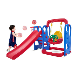 Baybee Super Garden Swing & Slider for Kids Plastic Baby Slide and Swing Combo (PGS-216)