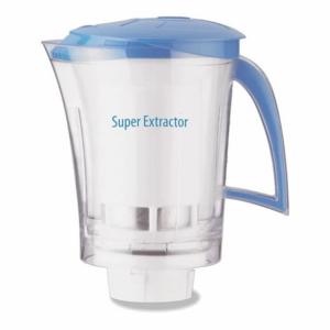 Preethi Super Extractor MGA-510 1.5L Leaf Jar (Blue) | High Grade Stainless Steel Jars & Blades | Transparent Lid | Blue | Steel