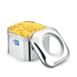 JVL Cubic Tin Canister