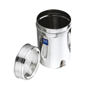 JVL Vintage Clear Canister